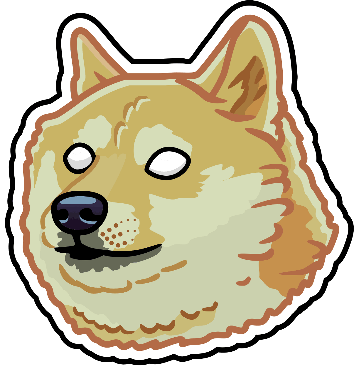 Illustration of Dog Dougsson the TikTok and Instagram influencer analytics dog